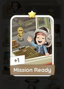 Mission Ready - Monoply Go Sticker Fast Sending!! - Picture 1 of 1