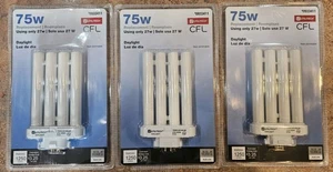 Set of 3:  Utilitech 0933411 Replacement Bulbs 27W Daylight - Picture 1 of 3