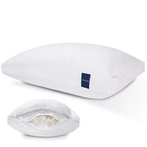 ACCURATEX Hybrid Pillow for Sleeping, Adjustable Shredded Memory Foam Pillow ... - Picture 1 of 6