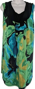 Enfocus Damen ärmellos Polyester Pullover buntes Kleid-Größe 14 - Bild 1 von 5