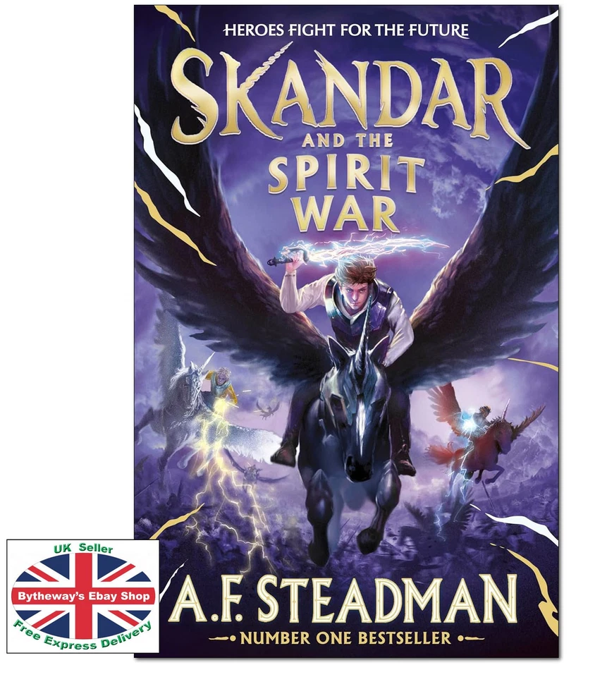SKANDAR AND THE SPIRIT WAR A.F. Steadman HARDCOVER *BRAND NEW* - Image 1 of 1