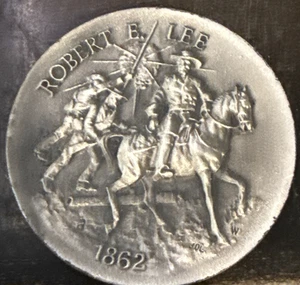 Robert E. Lee 1862 Longines Symphonette Vintage Coins .925 1 oz - Picture 1 of 5
