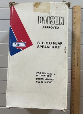 Datsun 310 4 Door Hatchback Rear Clarion 4 Ohm Speakers 090-0060-16 Japan - Image 1 of 4