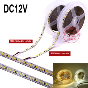 DC12V White 180LED/M SMD 2835 900LEDs Strip Super Bright 8mm PCB 1M- 50M - Picture 1 of 8