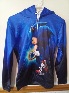 SONIC HEDGEHOG PULLOVER KIDS HOODIE MULTICOLOR size XS - Picture 1 of 7