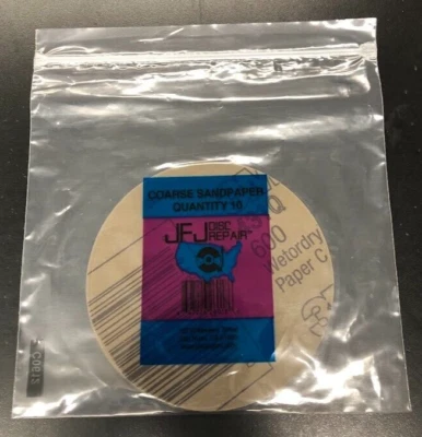 (10 Pack) JFJ COARSE Sandpaper