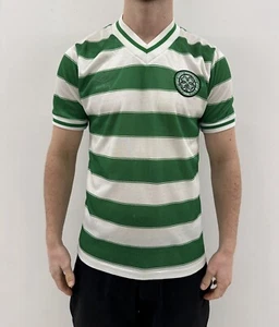 Vintage 1980s Fc Celtic 1982 1985Home Jersey T-Shirt Rare Soccer Football Umbro - Picture 1 of 14