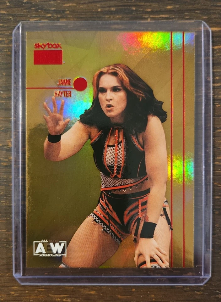 2022 UD Skybox Metal Universe AEW JAMIE HAYTER Premium Insert - Image 1 of 2