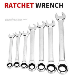 Ratchet Wrench Automatic Combination Wrench With Mechanical Hand Quick Wrench To - Picture 1 of 28