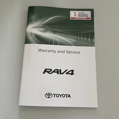 New Blank Toyota Rav4 and Rav4 Hybrid Service Log Book - Image 1 of 4