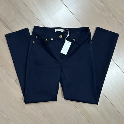 Tory Burch Vanner 5 Pocket Pant Navy Ankle Women’s 27x27 - Image 1 of 4