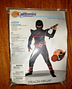New California Costumes Stealth Ninja size Child XXL (14-16) - Picture 1 of 1