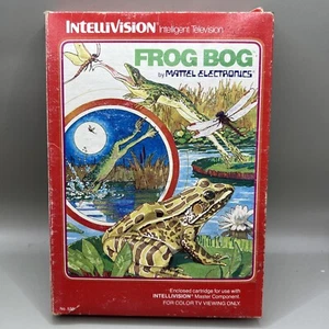 INTELLIVISION FROG BOG In Box With Manual Inserts And Overlay - Picture 1 of 10