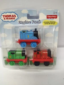 Thomas and Friends Fisher-Price 3 Pack Engines. Thomas James Percy. NIB - Picture 1 of 6