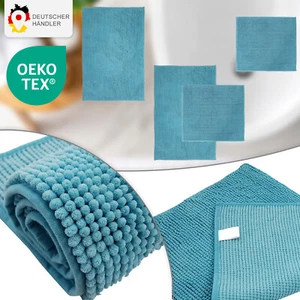 Badematten Chenille Duschvorleger WV-Vorleger Badteppich Badezimmerteppich - Bild 1 von 13
