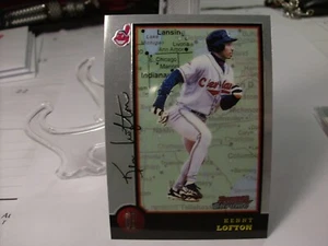 1998 Bowman Chrome International #231 - Kenny Lofton - Cleveland Indians 98-160 - Picture 1 of 2