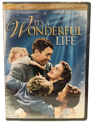 It's a Wonderful Life (DVD 2006)60th Anniversary Edition! James Stewart! Sealed! - Image 1 of 2