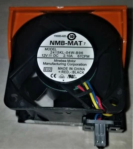 Ventilador de refrigeración Dell NMB-MAT modelo 2415KL-04W-B96 PE1900 2900 - Imagen 1 de 2