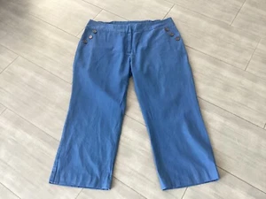 ULLA POPKEN HOSE GR.54. Leinen NEUWERTIG - Bild 1 von 4