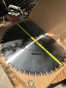 TechDiamondTools Diamond Saw Blade 32 inch - Picture 1 of 5