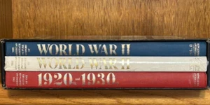 Two Histories from American Heritage, 20's and 30's, World War II in Sleeve - Foto 1 di 15