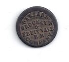 Oakland Brookly & Fruitvale RR Oakland California Transit Token CA 575 Ab