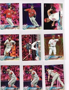 2018 TOPPS MINI ON DEMAND PINK US62 MARK REYNOLDS #d 25/25 WASHINGTON NATIONALS - Picture 1 of 1