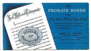 PROBATE BONDS, EMPLOYERS GROUP of BOSTON - Picture 1 of 2