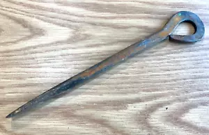 New Iron Antique Wrought Iron Blacksmith made Screwdriver Or Pin 9 1/2" - Picture 1 of 6