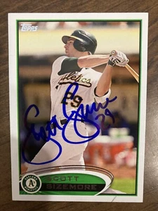 2012 Topps #139 Scott Sizemore Autografo Firmato Atletica A's - Foto 1 di 2