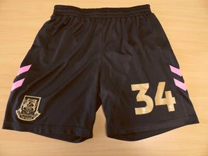 NORTHAMPTON TOWN FC | 34 | LIAM CROSS | MATCHWORN SHORTS 2022/2023 | Size M - Picture 1 of 3