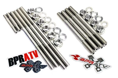 Best Raptor 700 R Juego completo de pernos de culata de titanio para cárter Foto 1 de 4