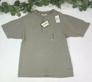 Neu mit Etikett Levis grün geknöpftes Kurzarm Poloshirt Größe M - Bild 1 von 7