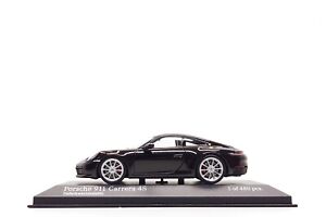 Minichamps 1:43 Porsche 911 Carrera 4S (992) in Deep Black Metallic