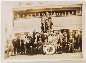 VINTAGE! RAR! SS Cleveland Kreuzfahrt Panamakanal Foto 1925 alter Cleveland Dampfer - Bild 1 von 3