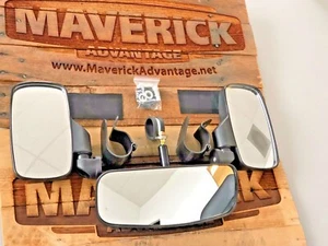3 pc Set-Rear and Side View Mirrors Heavy Duty Sport for Kawasaki FX FXT - Bild 1 von 11