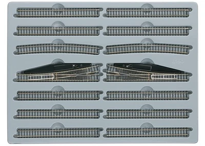 MäRKLIN MINI-CLUB 8190 SET-E EXTENSION SET WITH TURNOUTS Z SCALE NEW NEVER USED - Image 1 of 4