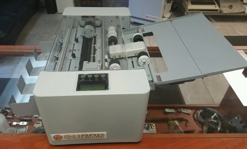 BUSINESS CARD CUTTER WITH GUTTER CUT SBCC-24T SLITTER,mbm,Shark Machinery - Image 1 of 3