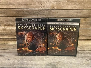 Skyscraper (4K Ultra HD, Blu-ray *No Digital 2018) w/ Slipcover Dwayne Johnson - Imagen 1 de 8