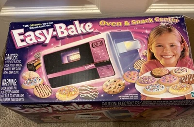 Hasbro Easy Bake 1997 horno y centro de aperitivos caja original (faltan piezas)  Foto 1 de 4