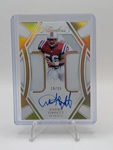 Andre Tippett Patch Auto (#19/25) 🔥 2024 NFL Flawless - Picture 1 of 3
