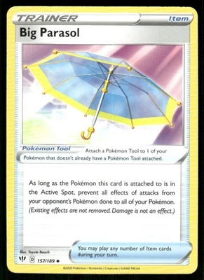 2020 Sword & Shield - Darkness Ablaze Big Parasol Uncommon #157 - Image 1 of 2