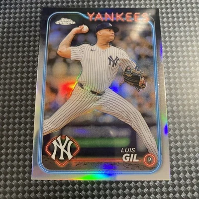 2024 Topps Chrome Update Series - Luis Gil #USC160 Refractor - Image 1 of 2