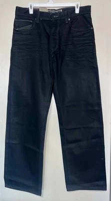 Levi’s 569 Jeans Men 33x32 Loose Fit Straight Leg Black - Image 1 of 4