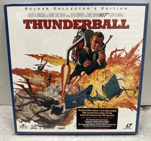 New Sealed “THUNDERBALL” 4 Disc 30th Anniv DELUXE Collectors Edition LaserDisc - Picture 1 of 11