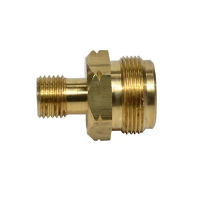 Mr. Heater F276130 Gold Soft Nose P.O.L. Brass Cylinder Adapter 9/16 Dia. in. - Picture 1 of 1