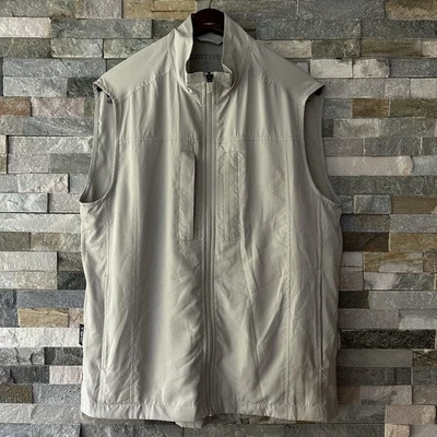 SCOTTEVEST SeV Travel Vest Mens Medium TEC Khaki Tactical Multi Pocket Security - Image 1 of 4