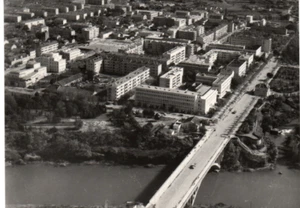 pss 20 Anni 60 - TITOGRAD - PODGORICA (Montenegro) Panorama - non VG  Vera foto - Foto 1 di 1