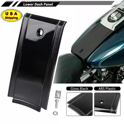 Lower Dash Extension Panel For Harley 1984-1999 Softail Model FXSTC FXST Motor - Image 1 of 4