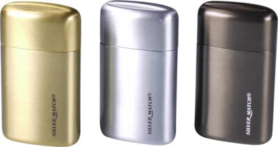 Feuerzeug Gas Feuerzeuge mit Geschenkbox Alu Metall Serie  Jet Flamme Serie 515 - Bild 1 von 4